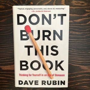 📕4/$20📕 Don’t burn this book hardcover book